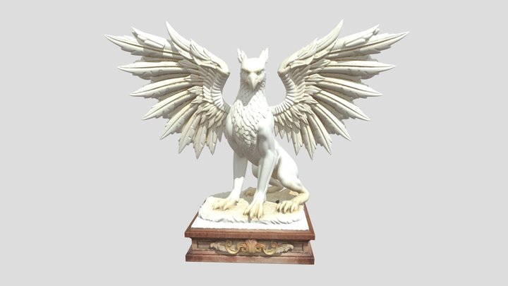 Winged Guardian – Modello 3D gratuito STL