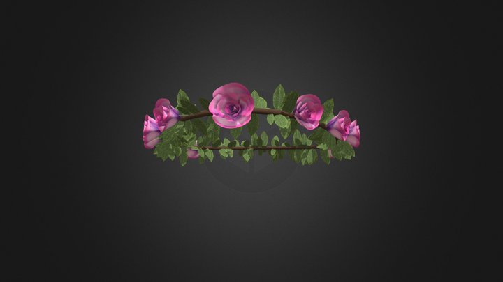 Coroa de Rosas 3D Model