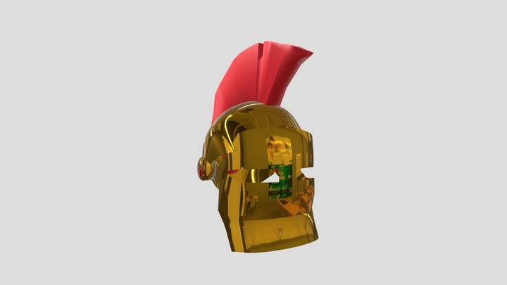 Gladiator Helmet 3D Model
