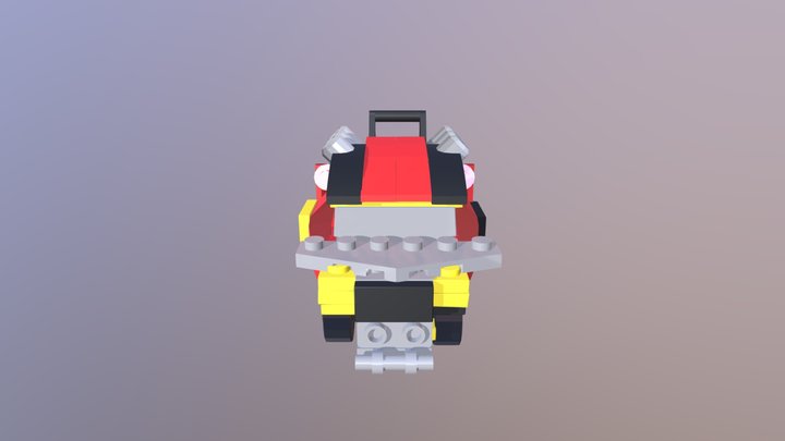 Car Lego 3D Model