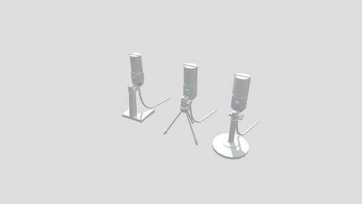 Mic 3D Model