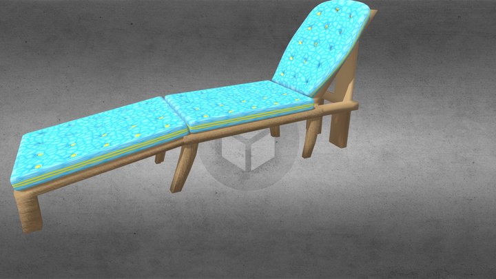 Cadeira_longa 3D Model