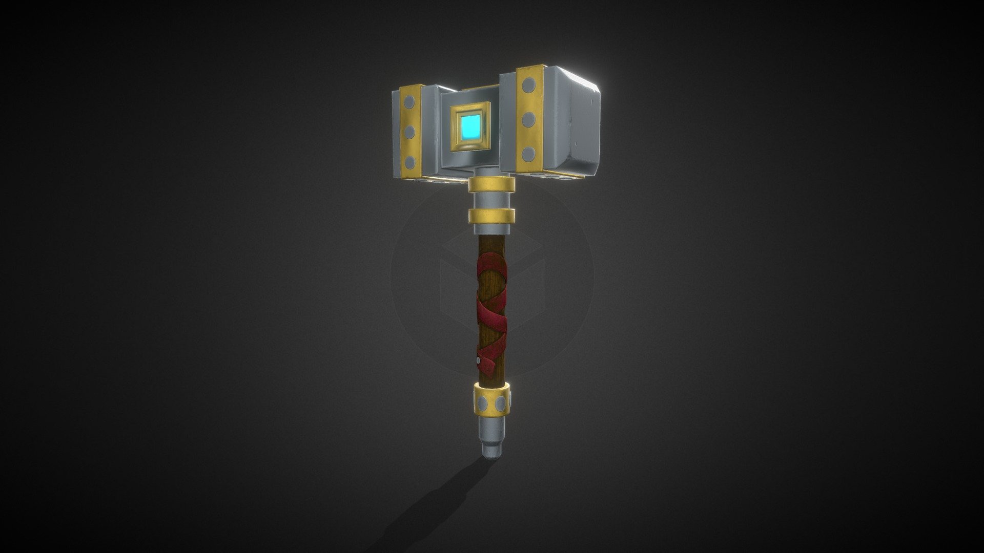 Hammer - 3D model by Papounet (@blenderuser14) [73b064c] - Sketchfab