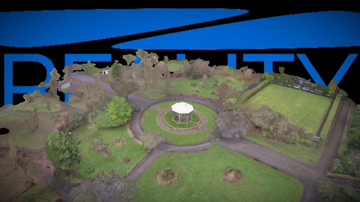 Bandstand in Derby Park, Liverpool 3D Model
