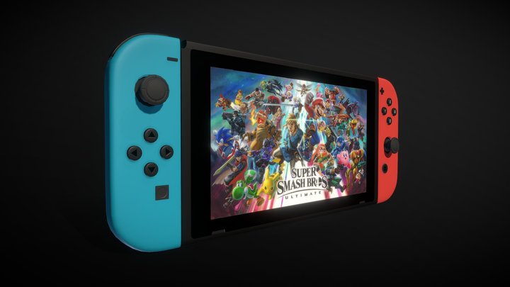 Nintendo Switch 3D Model