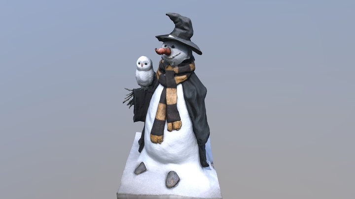 Snowman from Hogsmeade 3D Model