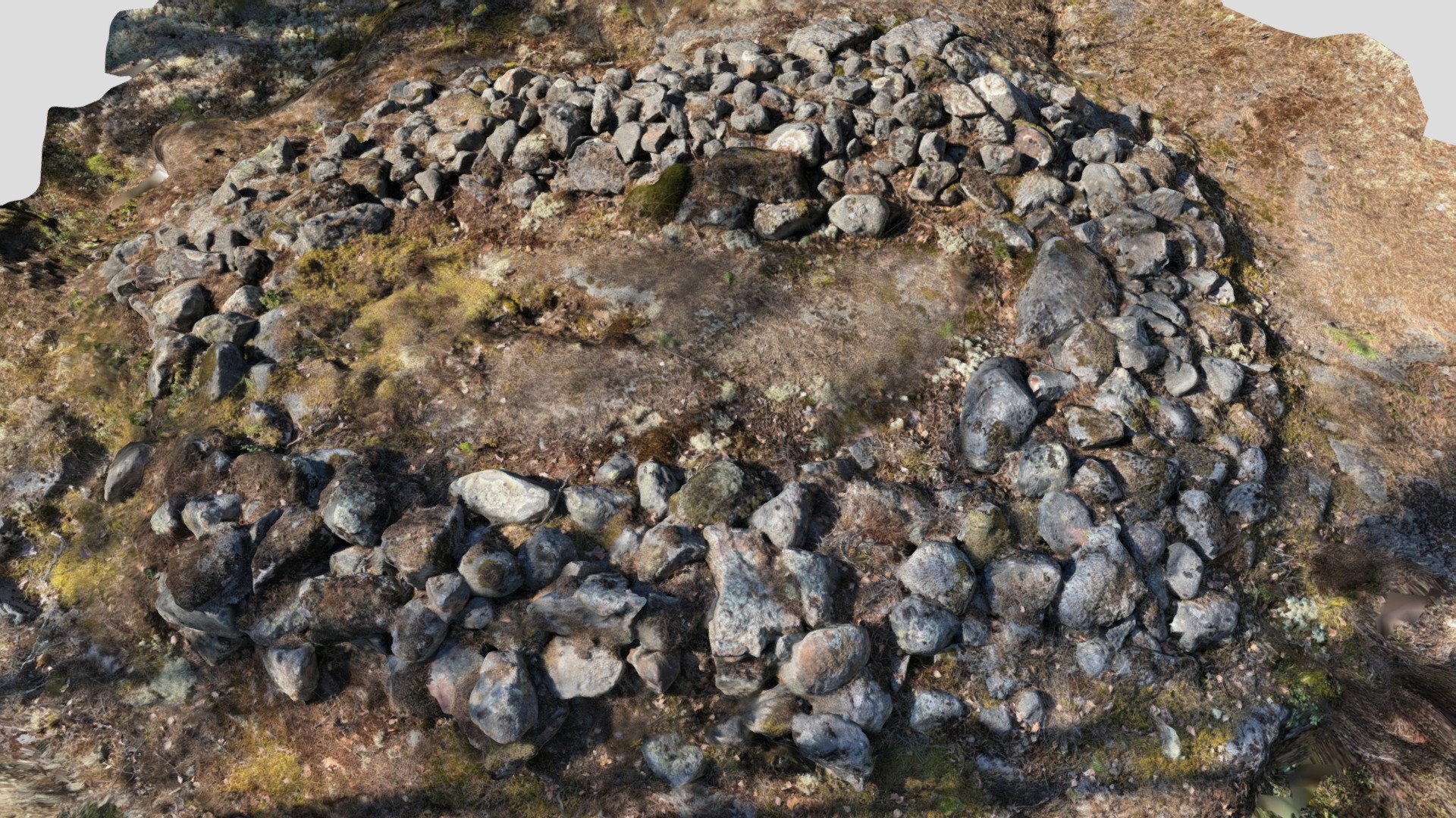 Cairn 4 in Kylmäkorvenkallio, Rauma, Finland