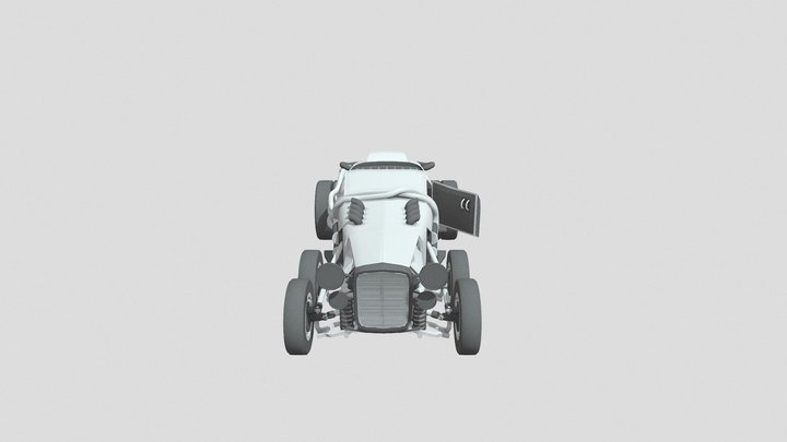 Destruction Allstars Car 3D Model