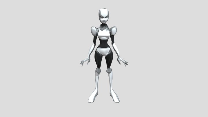 Techno Guardian 3D Model