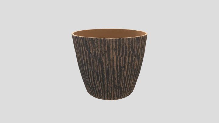 Wooden Cup 3D Model