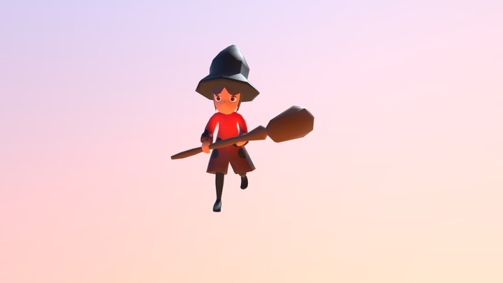 Lady Bug Mage 3D Model