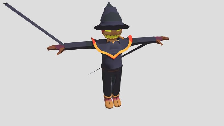 Zardy-fnf-style 3D Model