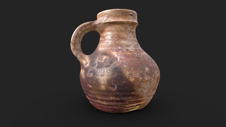 Jug - Stoneware from Raeren 3D Model