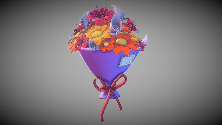 Ramo de Flores 3D Model