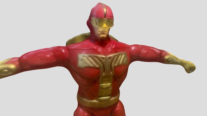 TurboMan From Jingle All the Way Prop 3D Model