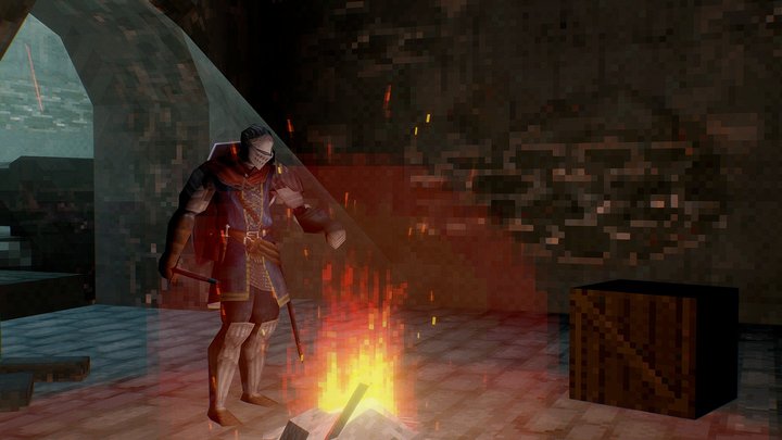 Dark Souls PSX - Bonfire has been lit 3D Model