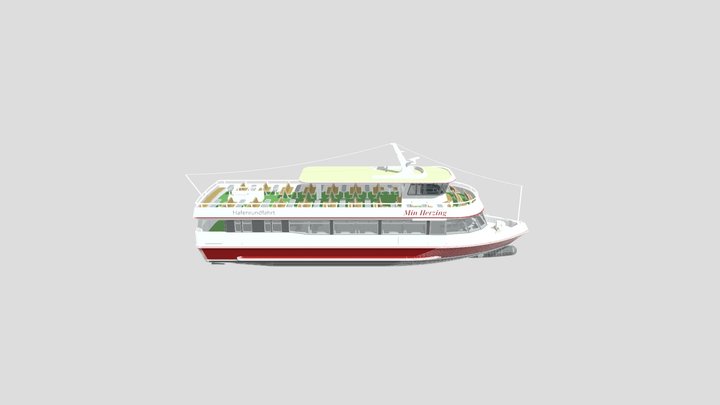 Ferry Concept 3D Model