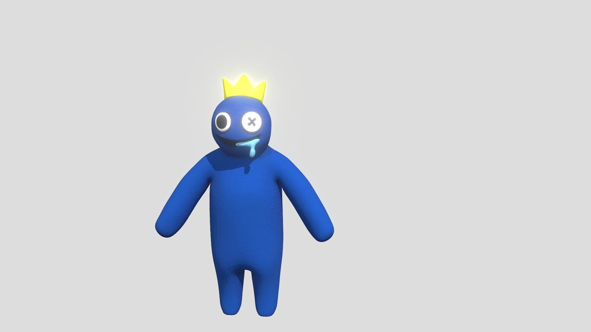 blue_from_rainbow_friends_rigged - 3D model by Dravyn [73b9673] - Sketchfab