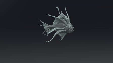 Fish (no textures)  Leecher Game 3D Model