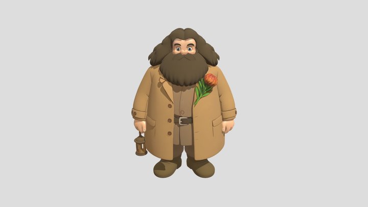 Hagrid 3D Model