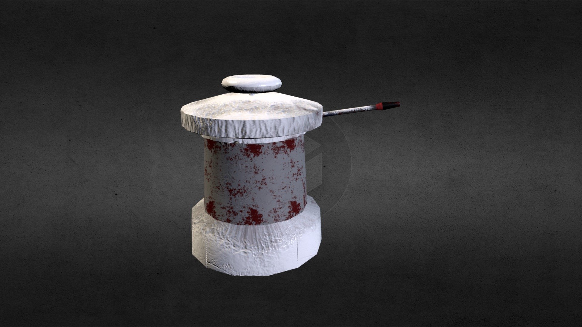 watch post - 3D model by thomas-mm [73b9ff9] - Sketchfab