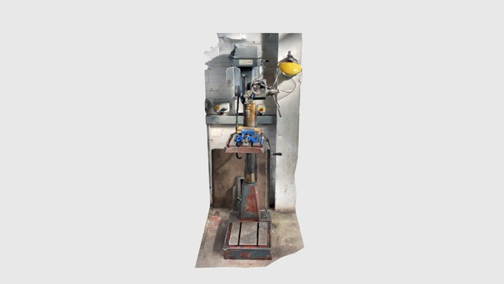 Pillar drill 3D Model