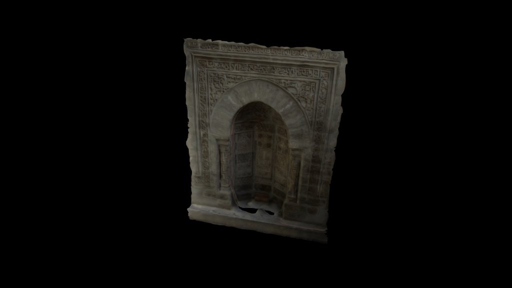 MIHRAB OF THE MOSQUE OF BANAT AL HASAN IN MOSUL