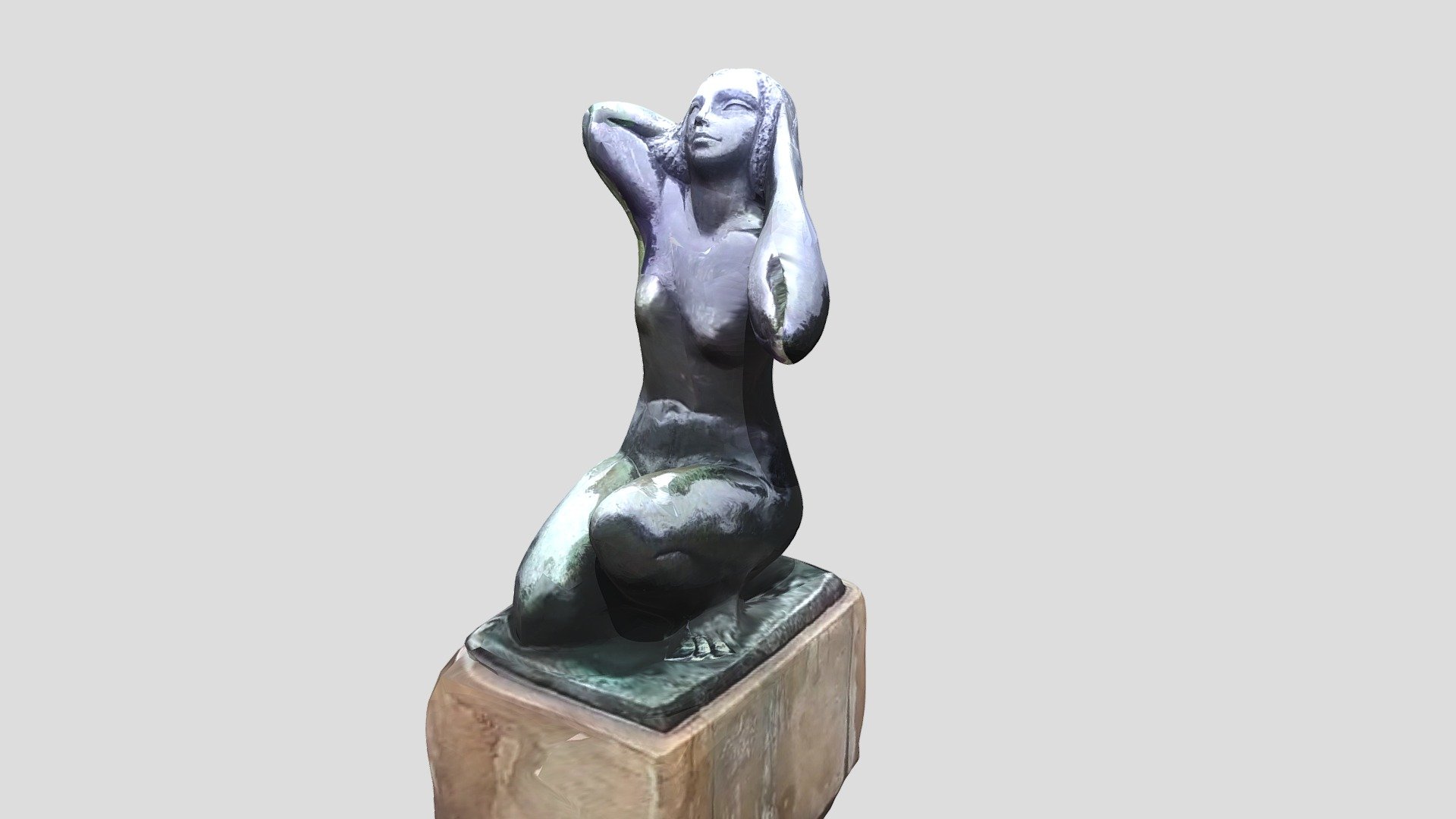 Nude from Manjež park, Belgrade
