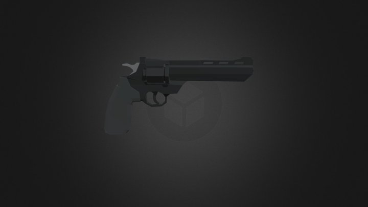 Revolver 3D Model