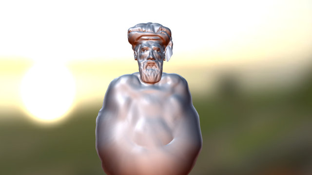 Mevlana Celaleddin-i Rumi 3D Model