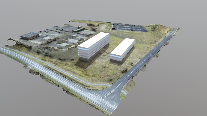 Kresten Philipsens Vej i Aabenraa 3D Model