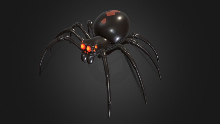 Black Widow from Grounded 3D Model