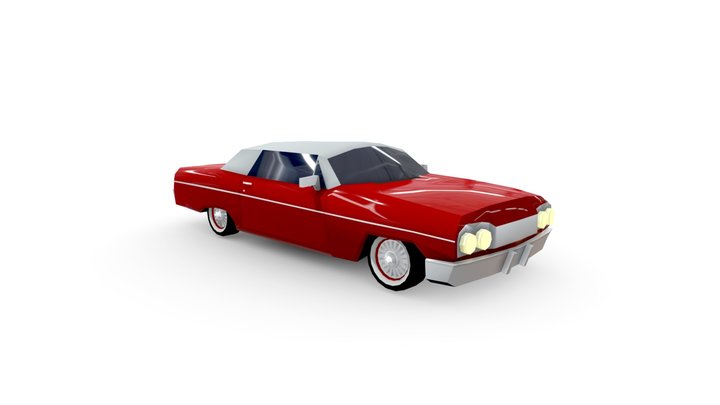 Old Car 3D Model