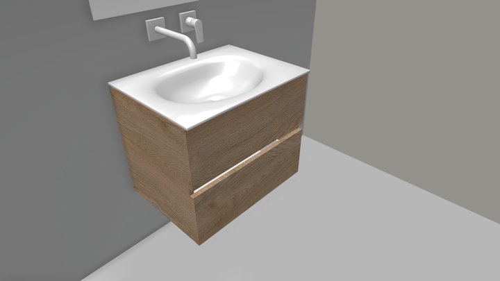 Moon 60 cm 3D Model