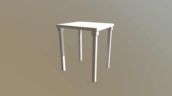 Table 3D model 3D Model