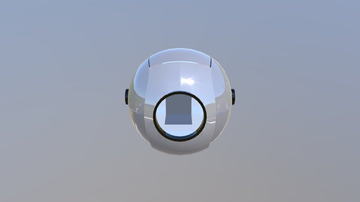 Saiyan Space Pod (DBOR) 3D Model
