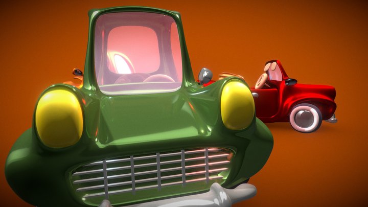 Voitures 3D Model