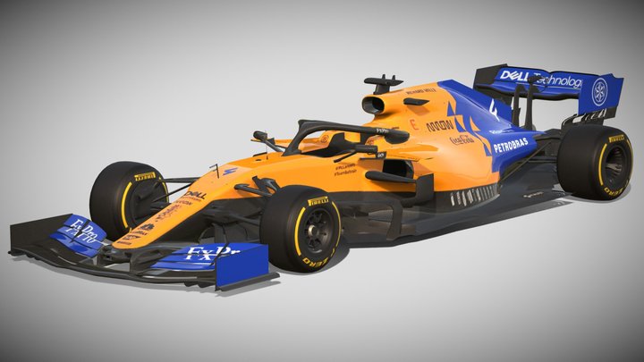 2019 McLaren MCL34 – Modelo 3D gratuito STL