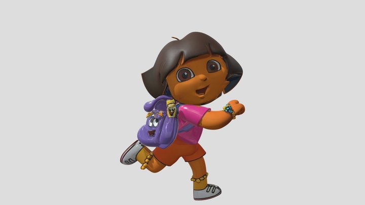 Dora the explorer NEW model 3D Model