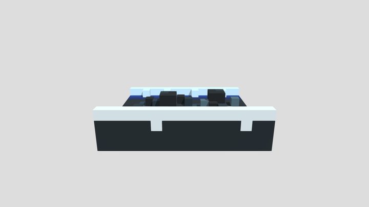 Gravel Beach - Voxel 32x32 – Modello 3D gratuito STL