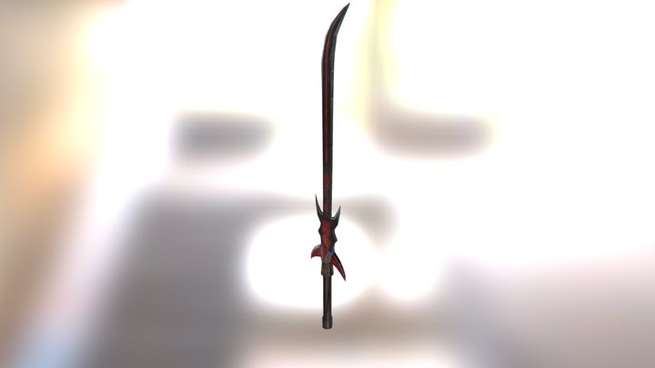Меч 3D Model