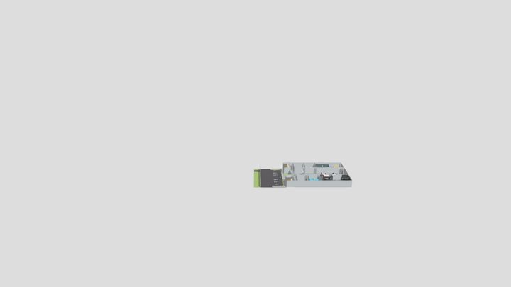 Clínica Fisioterapéutica 3D Model