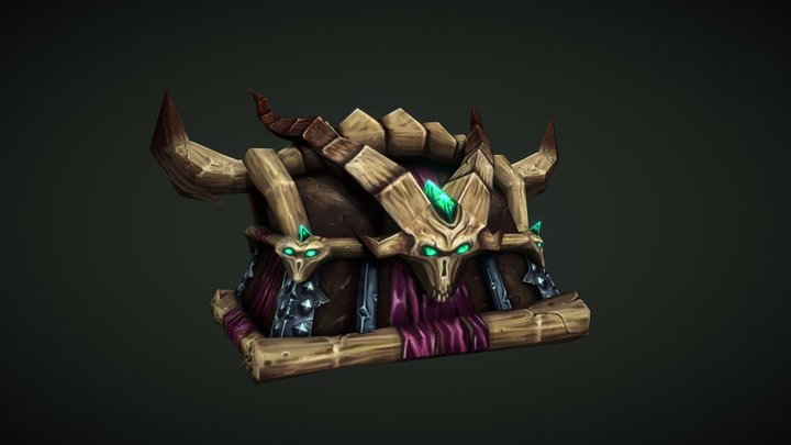 DAE Warchest 3D Model