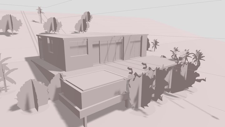 Casa da pedra 3D Model