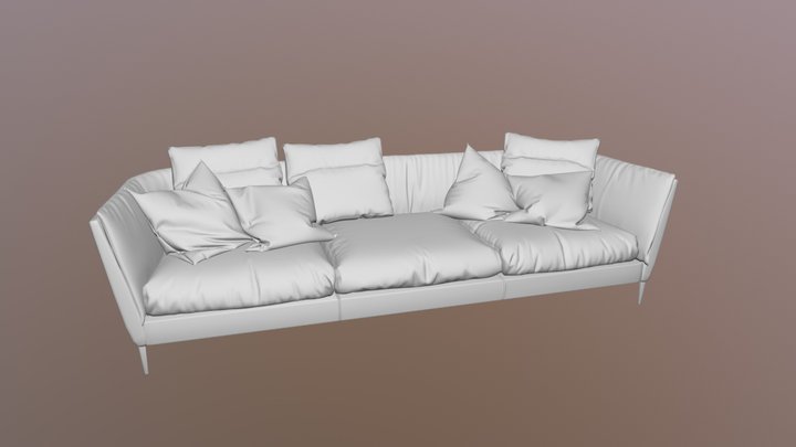 Modern Sofa 3D Model