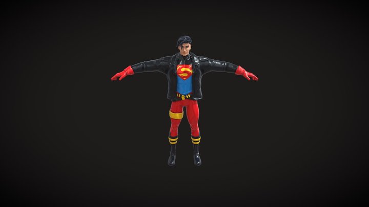 Superboy, Kon-El 3D Model