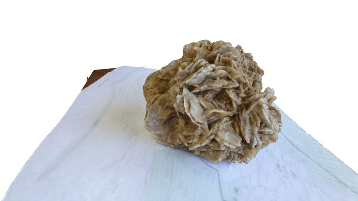 Desert rose (crystal) 3D Model