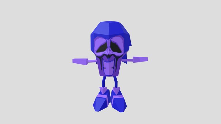 sonic_majin_sonic_r_style 3D Model