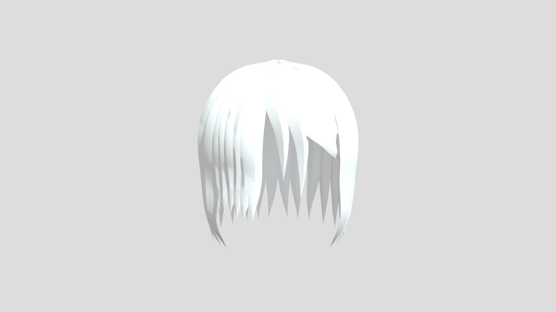 Hair - Download Free 3D model by Curuata (@curuata0199) [73c83d1 ...
