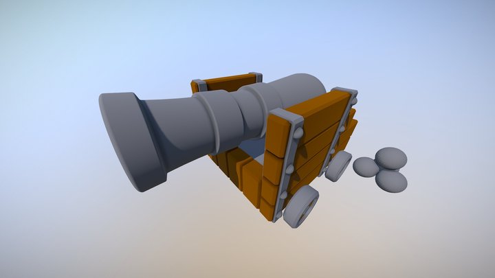 Cannon 3D Model